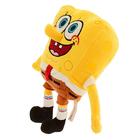 Мягкая музыкальная игрушка «Губка Боб», 14 см - Фото 3