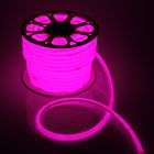 Гибкий неон Luazon Lighting 16 мм круглый, IP65, 50 м, SMD2835, 120 LED/м, 220 В, свечение розовое - фото 12421053