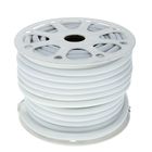 Гибкий неон Luazon Lighting 16 мм круглый, IP65, 50 м, SMD2835, 120 LED/м, 220 В, свечение жёлтое - Фото 2