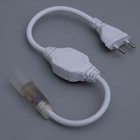 Шнур питания Luazon Lighting для гибкого неона 16 мм, до 50 метров, 220 В - Фото 1