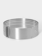 Форма для выкладки и выпечки с регулировкой размера, d=25-30 см, серебристая - Фото 2