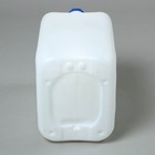 Канистра пищевая «Евро», 30 л, пластиковая, белая - Фото 3