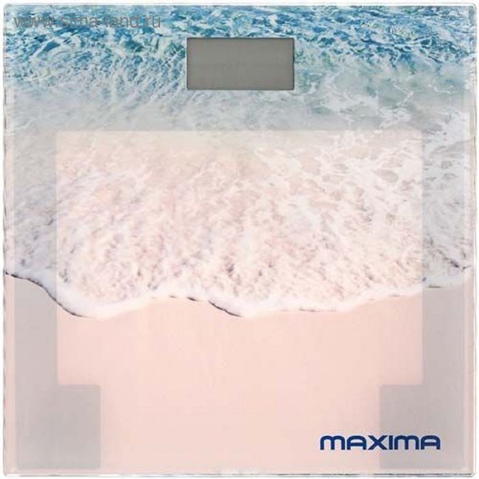 Весы напольные Maxima MS-017, электронные, до 150 кг, "пляж" - Фото 1