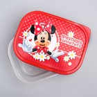 Ланч-бокс прямоугольный, 500 мл, Минни Маус "Приятного аппетита" - Фото 2