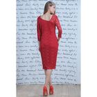 Платье женское 5200 цвет бордовый, р-р 46 - Фото 2