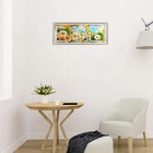 Картина "Образы ромашек" 42х107 см рамка микс - Фото 4