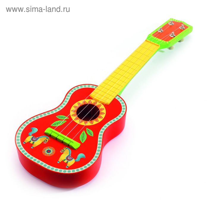 Игрушка музыкальная «Гитара», 4 струны - Фото 1