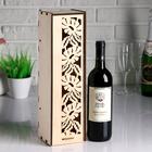 Коробка для вина с ромашками 38*11*11 см - фото 320238838