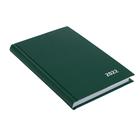 Ежедневник датированный А5 на 2022 г, 168 листов, обложка бумвинил, зелёный - Фото 2