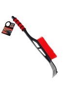 Щетка сметка, со скребком, AVS WB-6301, мягкая ручка, распушенная щетина, 53 см - Фото 3