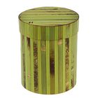 Коробка подарочная "Шляпная", бамбук, зеленая, 25 х 30 см - Фото 2