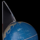 Глобус-сувенир настольный УЦЕНКА "Парус", синий, 24 × 24 × 41,5 см - Фото 2