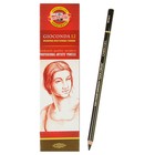 Уголь для рисования в карандаше 4.2 мм Koh-I-Noor GIOCONDA 8810/2, Charcoal 4.2, средний (искусственный) - Фото 1