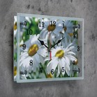 Часы-картина настенные, серия: Цветы, "Ромашки", 20х30 см - Фото 2