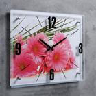 Часы настенные, серия: Цветы, "Герберы", 40х50 см - Фото 2