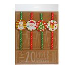 Трубочка для коктейля "Новый год", набор 20 шт. - Фото 2