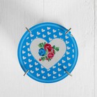 Подставка для пирожных «Цветочный сад», набор 3 шт., d=10 см - Фото 3