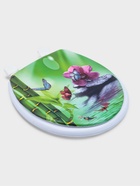 Сиденье для унитаза с крышкой Доляна «Камни дзен», 40×37 см, мягкое - Фото 13