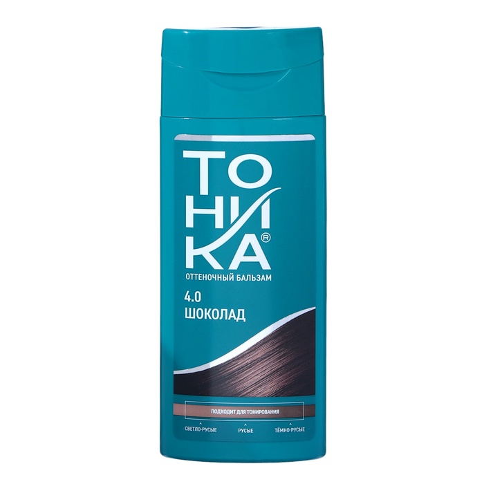 Оттеночный бальзам для волос "Тоника", тон 4.0, шоколад - Фото 1