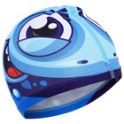 Шапочка для плавания детская ONLYTOP «Акулёнок», тканевая, обхват 46-52 см - Фото 6