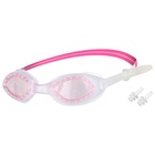Очки для плавания детские ONLYTOP, беруши, цвета МИКС - Фото 12