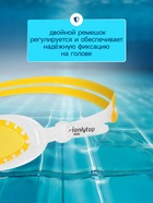 Очки для плавания детские ONLYTOP, беруши, цвета МИКС - Фото 3