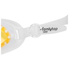 Очки для плавания детские ONLYTOP, беруши, цвета МИКС - Фото 6