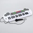 Синтезатор «Музыкальное приключение», Холодное сердце, работает от сети и от батареек - Фото 2