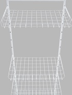 Стойка прикассовая, 65×34×180, 6 корзин, белая - Фото 4