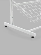 Стойка прикассовая, 65×34×180 см, 6 корзин, белая - Фото 4