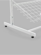 Стойка прикассовая, 65×34×180, 6 корзин, белая - Фото 5