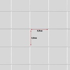 Стойка прикассовая 60×45×180 см, 7 корзин, белая - Фото 2