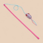 Дразнилка-удочка «Полосатая мышь», цвет МИКС - Фото 6