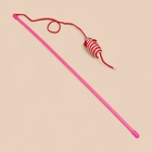 Дразнилка-удочка «Полосатая мышь», цвет МИКС - Фото 7