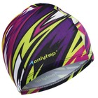 Шапочка для плавания детская ONLYTOP Action, тканевая, обхват 46-52 см - Фото 3