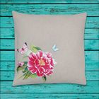 Интерьерная подушка «Любимые цветы», набор для шитья, 26 × 15 × 2 см - Фото 2