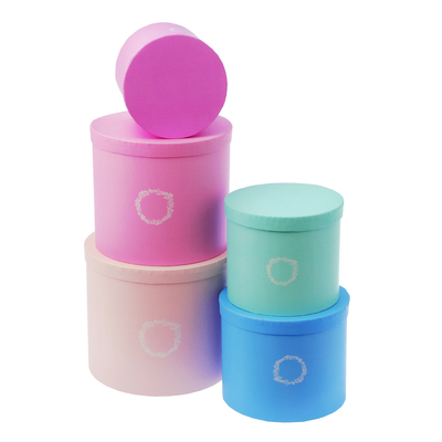 Набор коробок 5 в 1 круг «Нежный», 14 × 14‒22 × 22 см