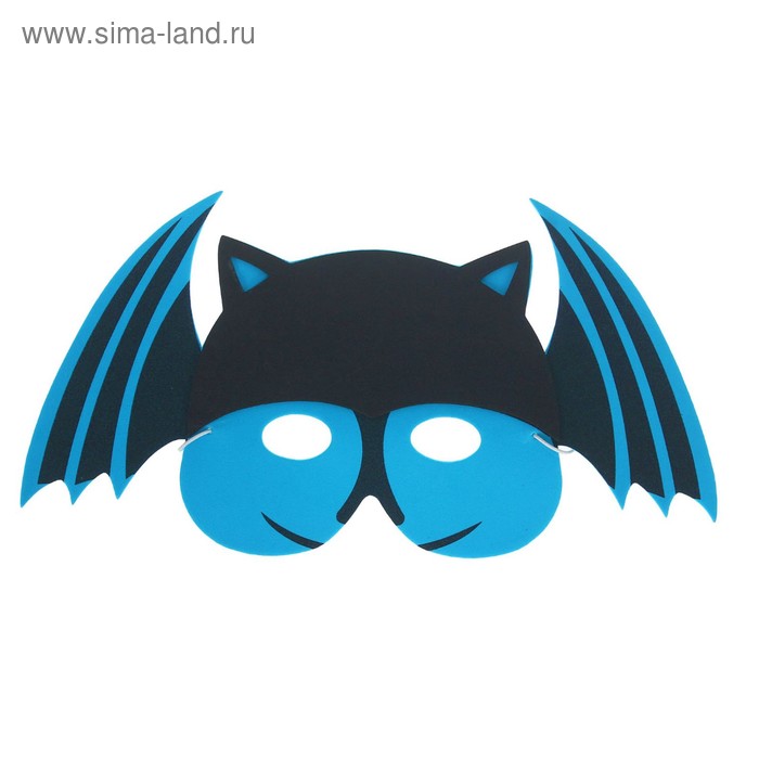 Карнавальная маска "Летучая мышь" - Фото 1