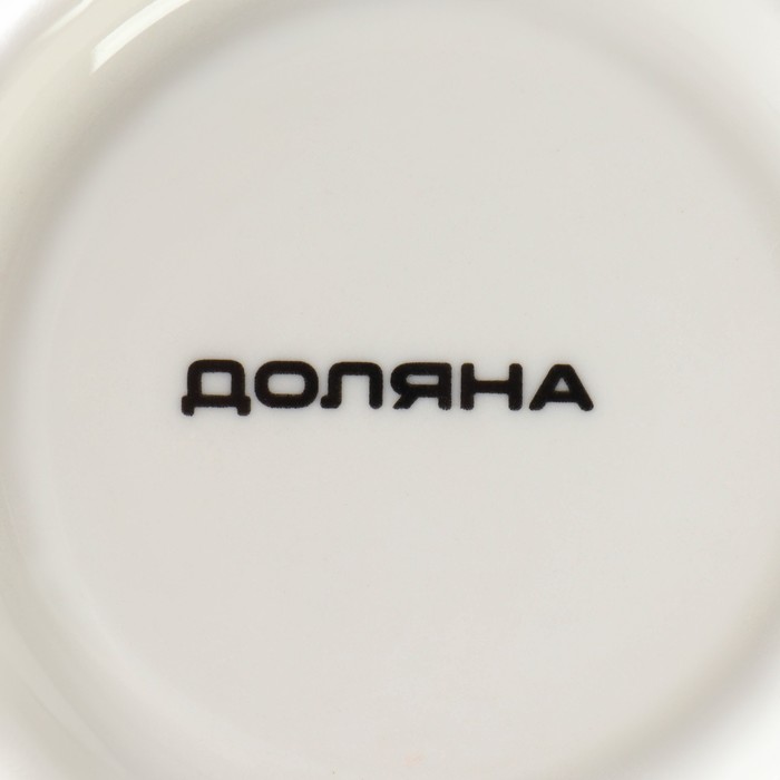 Набор керамический чайный Доляна «Русский узор», 4 предмета: 2 чашки 210 мл, 2 блюдца, цвет разноцветный - фото 1905377503