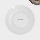 Сервиз чайный Доляна «Хохлома», 14 предметов: 6 чашек 210 мл, 6 блюдец d=14 см, чайник 1 л, металлическая подставка, керамика, разноцветный - Фото 11