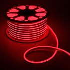 Гибкий неон Luazon Lighting 8 × 16 мм, IP65, 50 м, SMD2835, 120 LED/м, 220 В, свечение красное - Фото 1