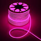 Гибкий неон Luazon Lighting 8 × 16 мм, IP65, 100 м, SMD2835, 120 LED/м, 220 В, свечение розовое - Фото 1