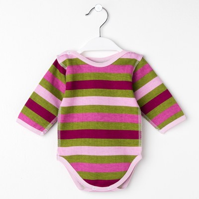 Боди для девочки А.0601 ФД микс, длинный рукав, рост 74-80 (24)