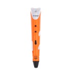 3D ручка Myriwell RP-100A, ABS, оранжевая (+ пластик, 3 цвета) - Фото 2