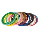 Пластик UNID ABS-20, для 3Д ручки, по 10 м, 20 цветов в наборе - фото 9833479