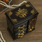 шкатулка музык шкаф 378 13*8*14,5 см - фото 803725844