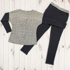 Комплект женский «Наоми» (джемпер, брюки), цвет серый меланж, размер 42 - Фото 9
