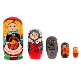 Матрёшка "Красная шапочка"