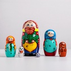 Матрёшка «Репка» 6 в 1, МИКС - Фото 3