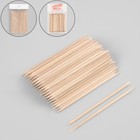 Апельсиновые палочки для маникюра, 11,4 см, 100 шт - Фото 2